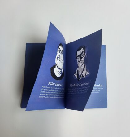 Zine 2024 (art book by Nastia Rybnikova)